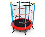 Батут детский DFC SMRKIDS 55" с сеткой, RED